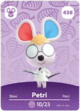 Petri amiibo Card