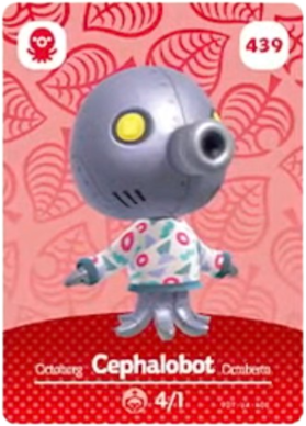 Cephalobot amiibo Card