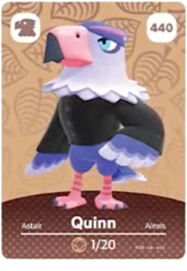 Quinn amiibo Card