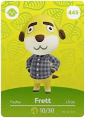 Frett amiibo Card