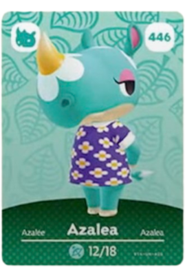 Azalea amiibo Card