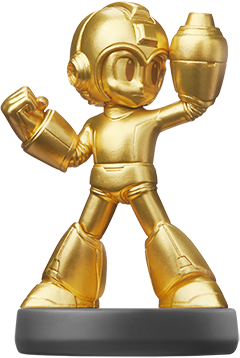 Mega Man (Gold Edition) amiibo Figure