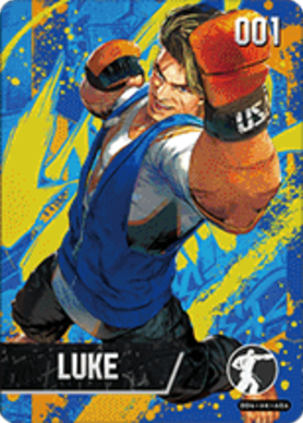 Luke amiibo Card