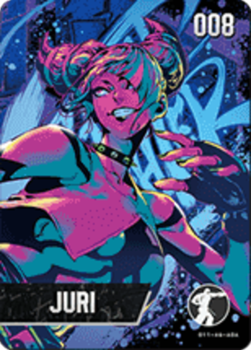 Juri amiibo Card