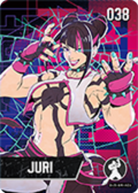 Juri (Wave 2) amiibo Card