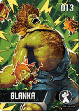 Blanka amiibo Card