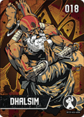 Dhalsim amiibo Card