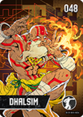 Dhalsim (Wave 2) amiibo Card