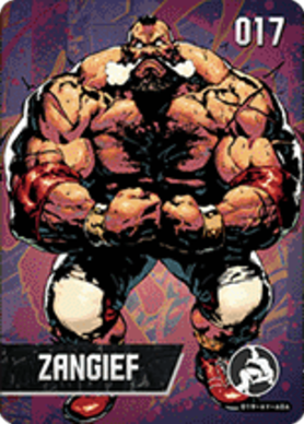 Zangief amiibo Card