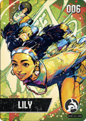 Lily amiibo Card