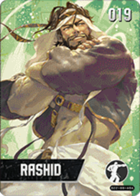 Rashid amiibo Card