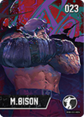 M. Bison amiibo Card