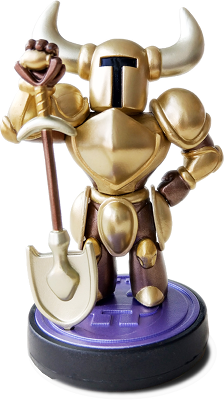 Shovel Knight (Gold Edition) amiibo Figure